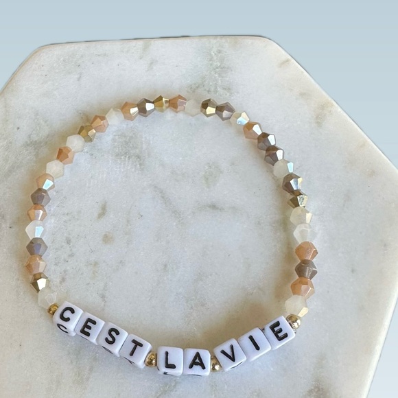 Jewelry - C’EST LA VIE Beaded Bracelet